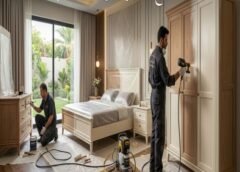 صبغ اثاث غرفة النوم بالقطيف 0546538036